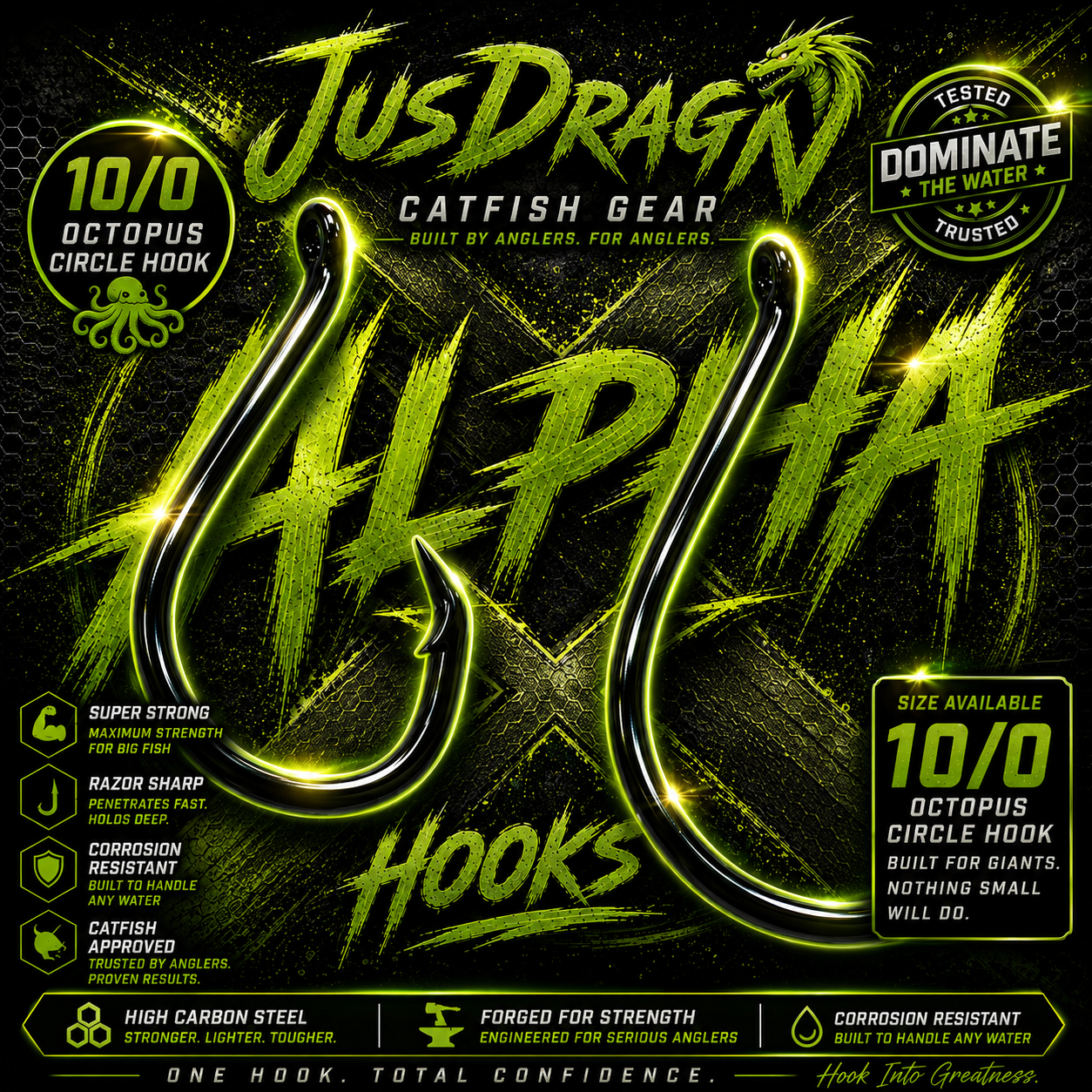 ALPHA X- 10/0 Circle Hooks