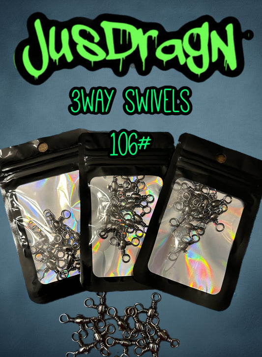 106# 3way swivel 10pk