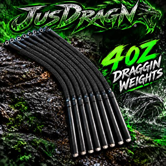 4oz Dragging weights - 4 Pack (Varying Colors)