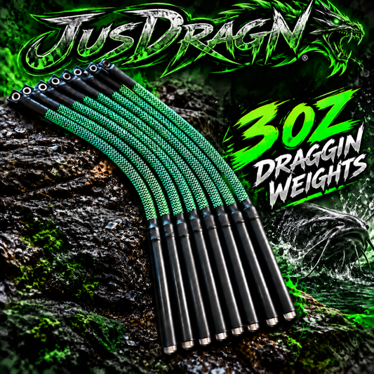 3 Oz Dragging Weights - 4 pack (Varying Colors)